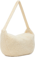 Cordera Off-White Wool & Mohair Bag
