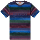 Missoni Men's Knit Logo T-Shirt in Multi/Navy
