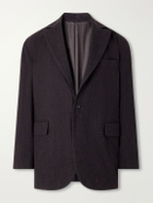 Kaptain Sunshine - Brushed-Wool Suit Jacket - Brown
