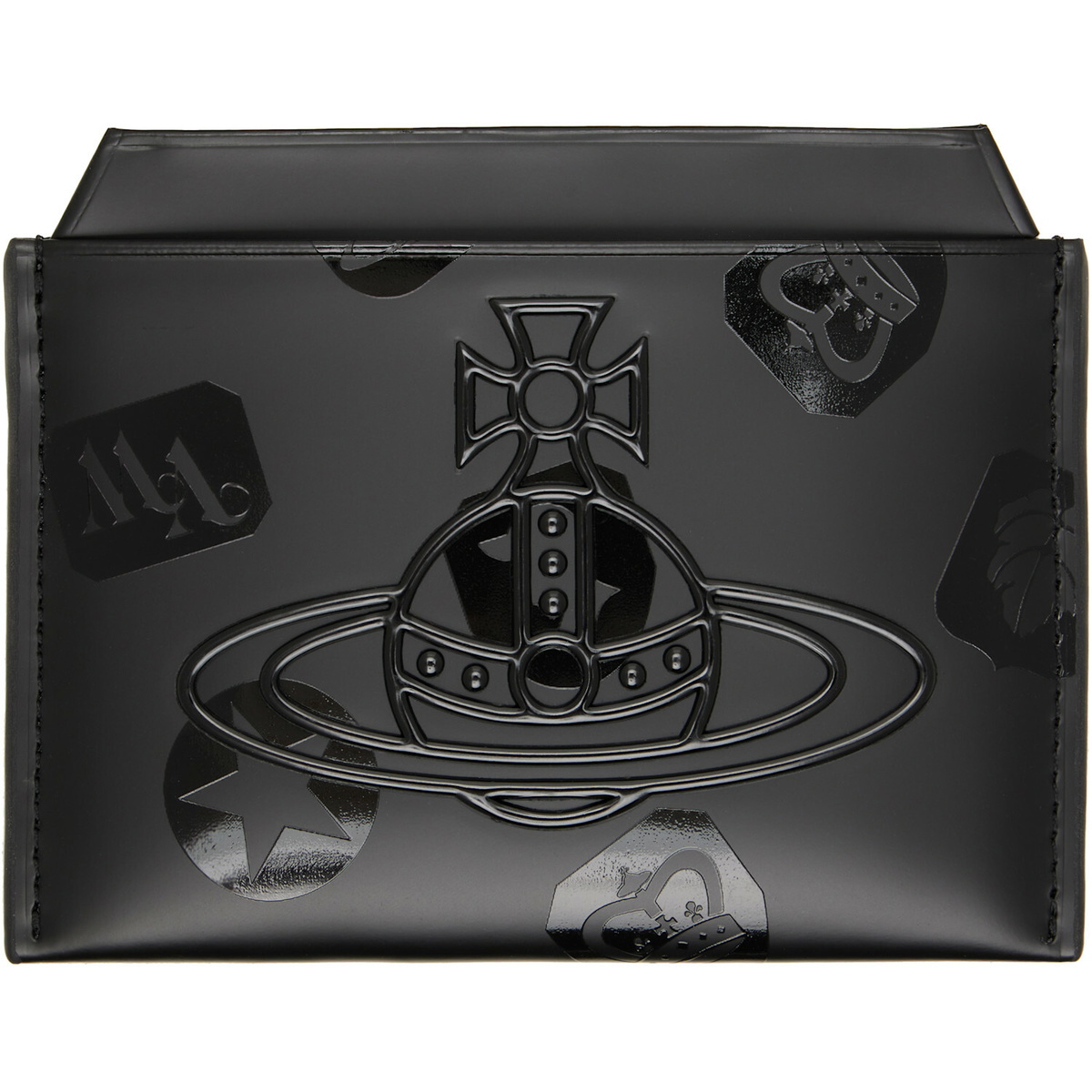 Vivienne Westwood Black Flat Card Holder