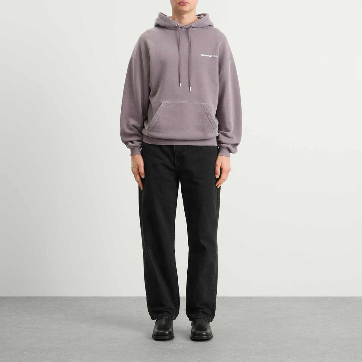 MKI Men's Uniform Hoody in Pigment Raisin