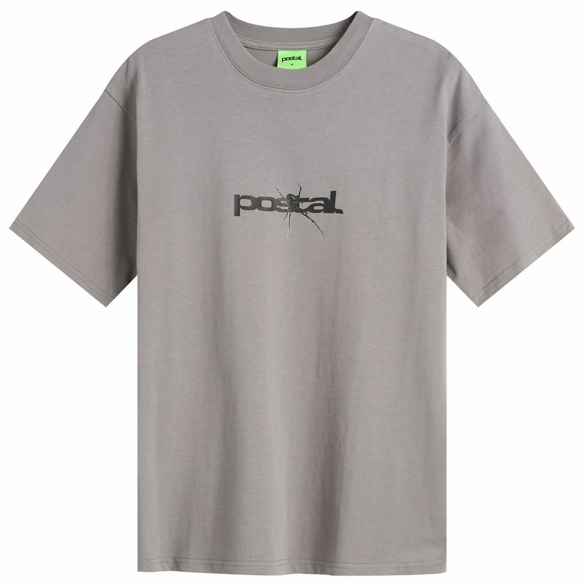 POSTAL Men's Spider T-Shirt in Concrete