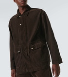 The Row Frank cotton corduroy jacket