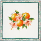 Casablanca White Printed Scarf