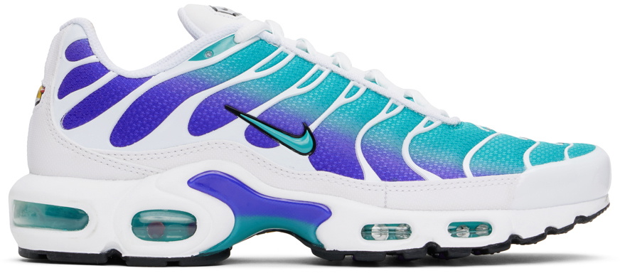 nike air max plus blue white