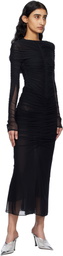 Mugler Silver Mesh Fang 95 Heels