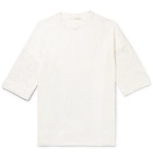 Isabel Benenato - Cotton, Linen and Ramie-Blend T-Shirt - Men - Cream