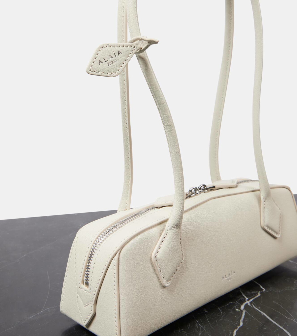 Alaïa Le Teckel Medium leather shoulder bag ALAÏA