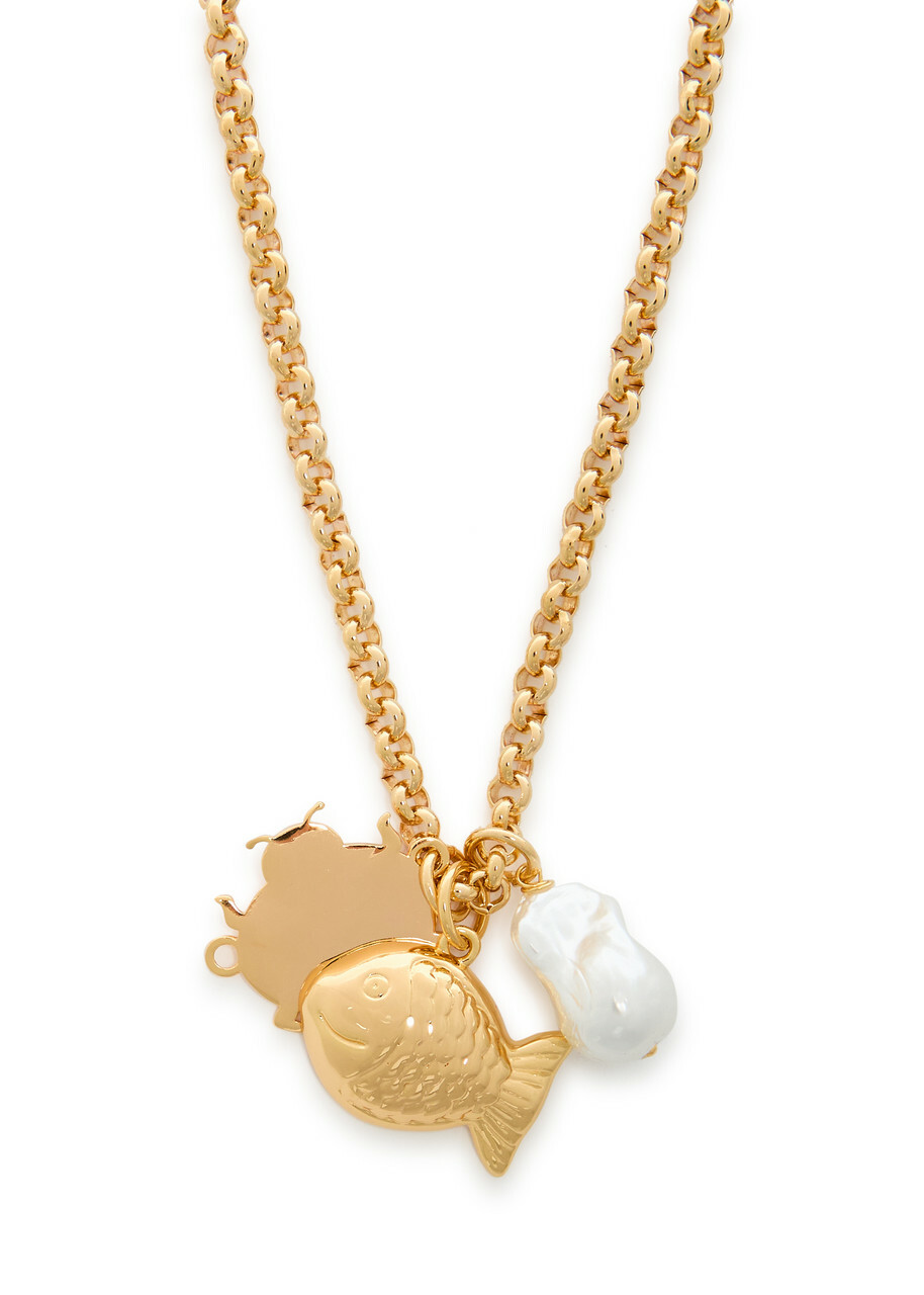 Timeless Pearly 24kt Gold-plated Necklace - One Size