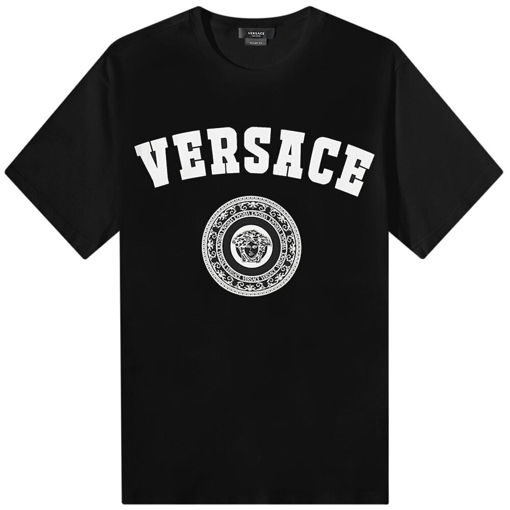 Photo: Versace Bold Logo T-Shirt in Black/White