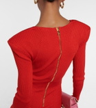 Balmain - Bodycon knit maxi dress