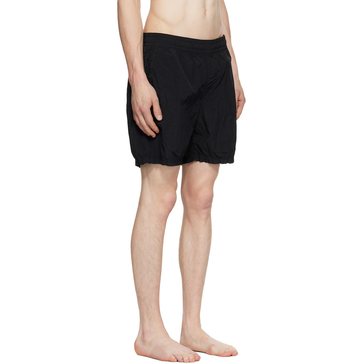 Stone Island Black B100004 Nylon Metal Econyl Swim Shorts