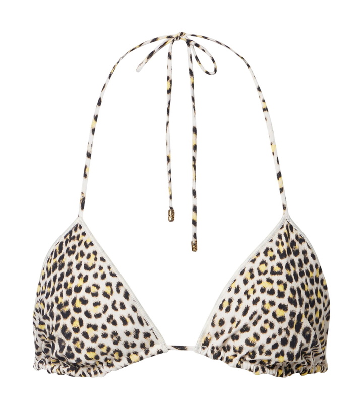 Photo: Roberto Cavalli Printed bikini top