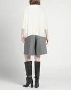 Manila Grace Womens Turtleneck in White