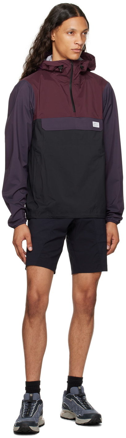 MAAP Black & Purple Alt_Road Lightweight Jacket