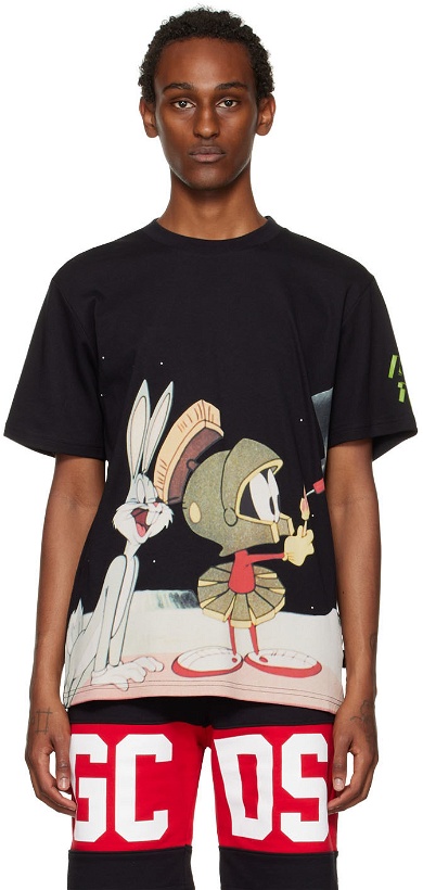 Photo: GCDS Black Bugs Bunny T-Shirt