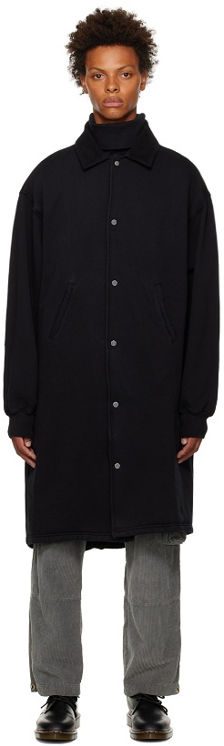 Photo: Les Tien Black Oversized Coat