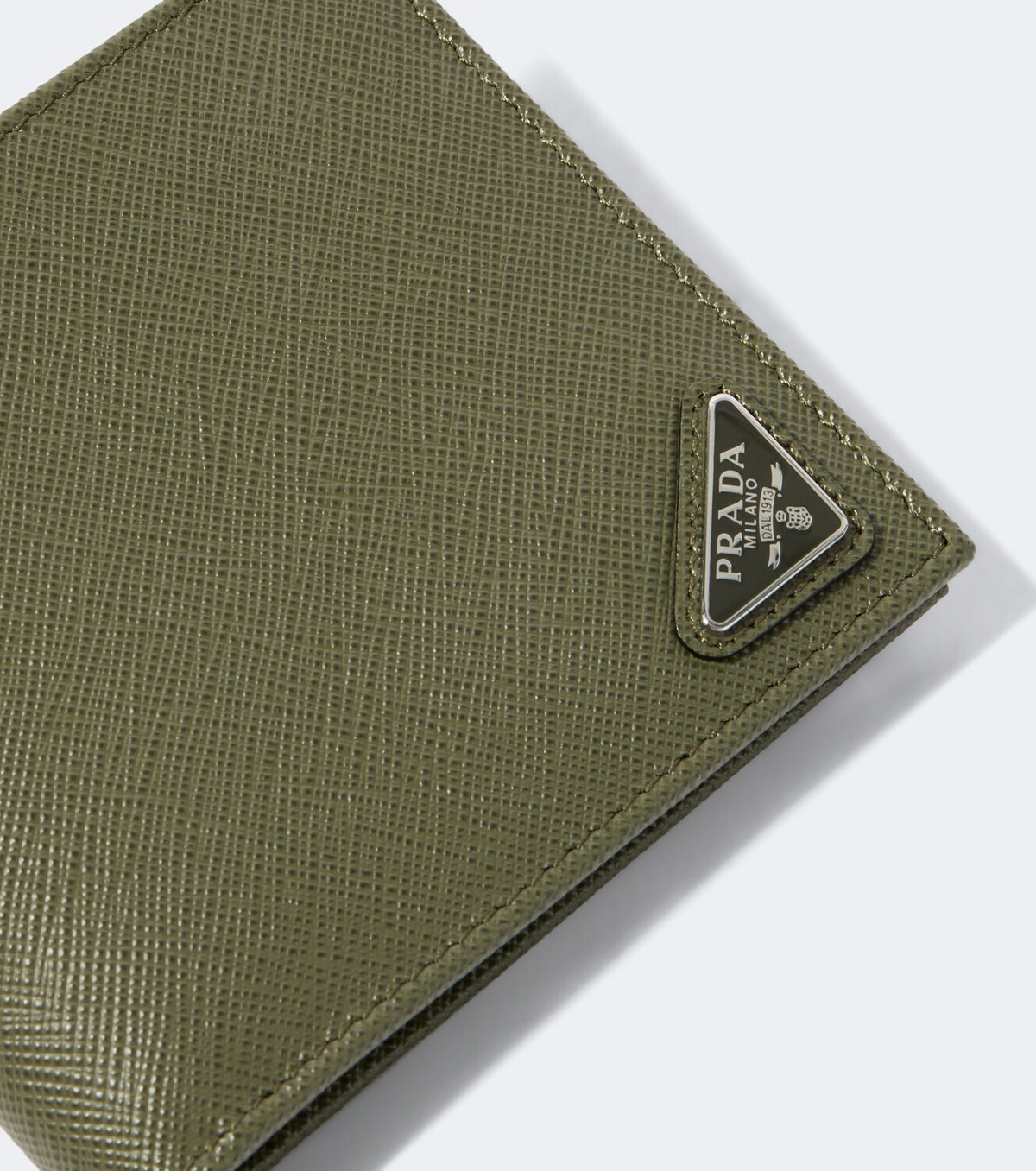 Prada Saffiano leather bi-fold wallet