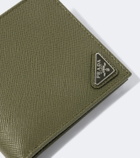 Prada Saffiano leather bi-fold wallet