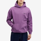 Dime Men's Classic Small Logo Hoodie in Violet