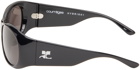 Courrèges Black Hybrid 01 Sunglasses