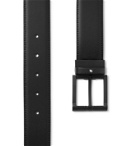 Montblanc - 3cm Leather Belt - Black