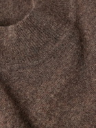 A Kind Of Guise - Morello Merino Wool Mock-Neck Sweater - Brown