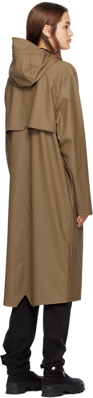 RAINS Brown Longer Coat