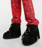 Alanui - x Moon Boot Icon Low suede boots