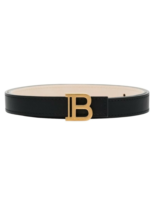 Photo: Balmain Logo-Buckle Belt