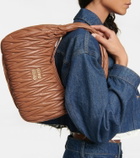 Miu Miu Miu Wander leather shoulder bag