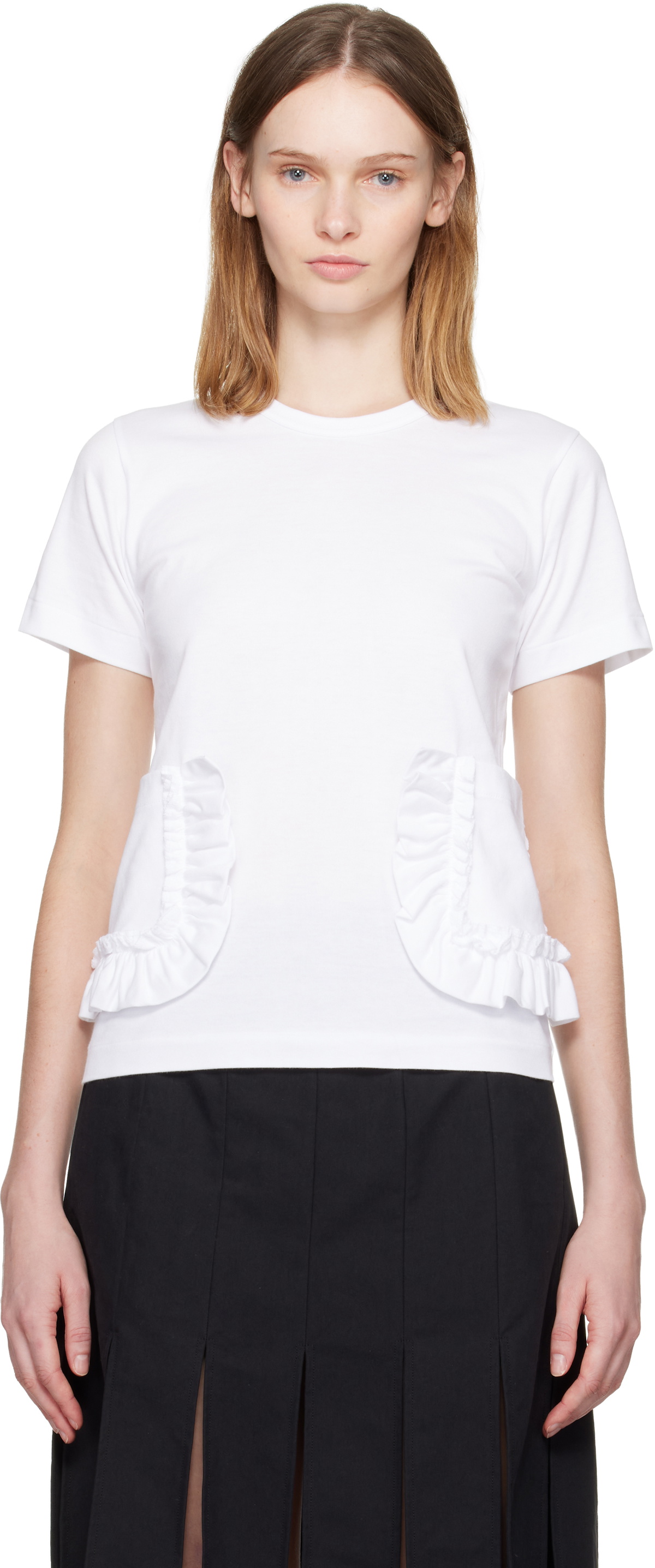 Comme des Garçons Girl White Pocket T-shirt