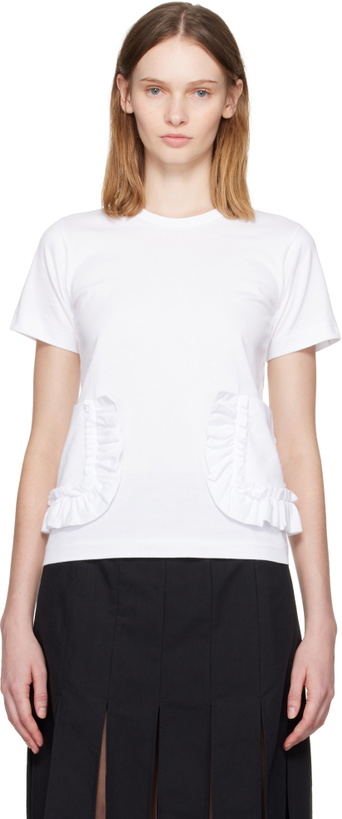 Photo: Comme des Garçons Girl White Pocket T-shirt