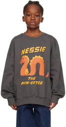 Mini Rodini Kids Black 'Nessie' Sweatshirt