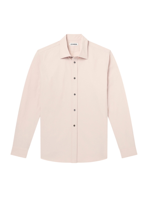 Photo: Jil Sander - Cotton-Poplin Shirt - Pink