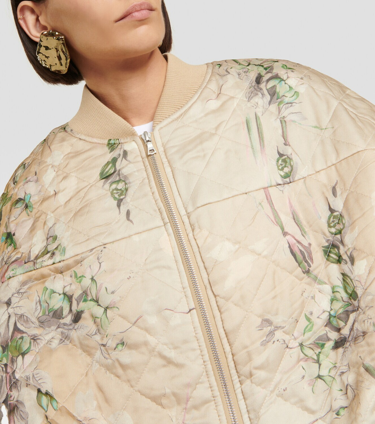 ジャケット DRIES VAN NOTEN Embroidered Viscose Blend Romina Vest Dries Van Noten Romina Crinkle Sleeveless Long Coat