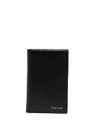 PAUL SMITH - Logo Leather Credit Card Case