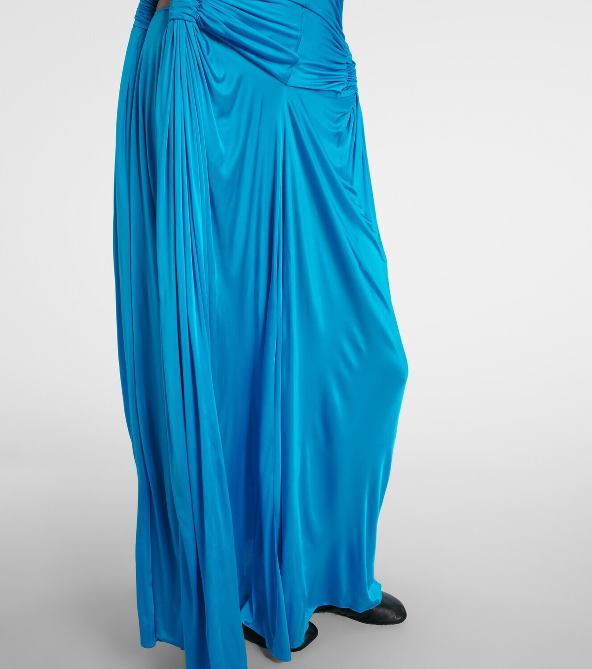 Loewe Cutout draped maxi dress