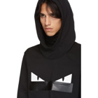 Fendi Black Bag Bugs Scuba Hoodie