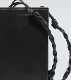 Jil Sander Tangle leather phone pouch