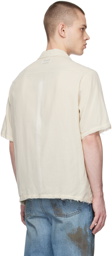 Magliano Off-White Dusty Guajabera Shirt