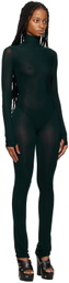 ALAÏA Green Sheer Jumpsuit
