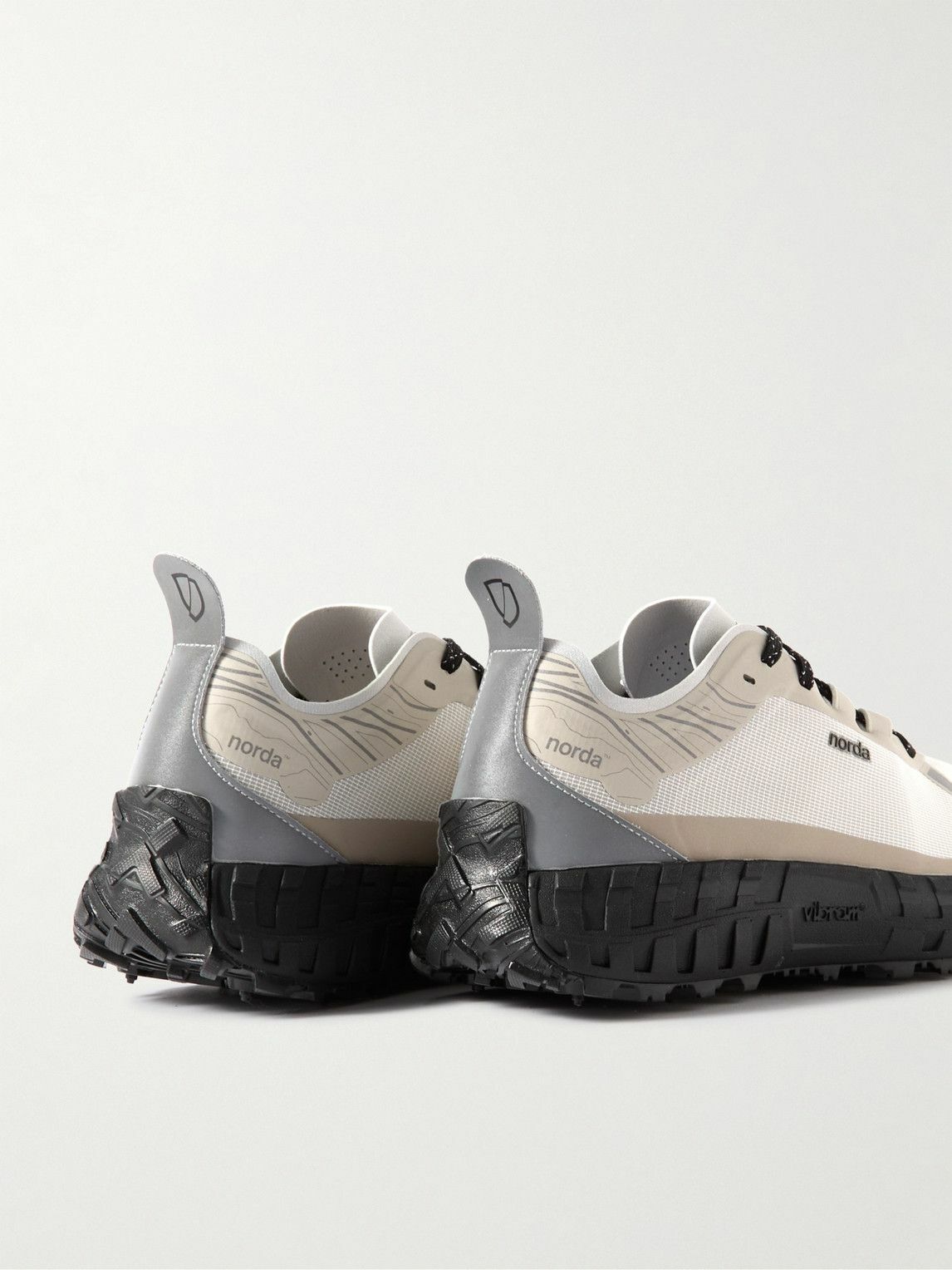 norda - 001 Rubber-Trimmed Bio-Dyneema® Trail Running Sneakers - Neutrals
