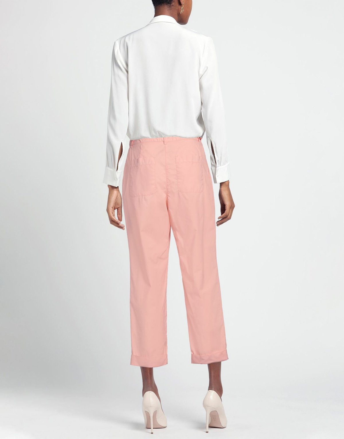 Peserico Womens Pants in Salmon pink