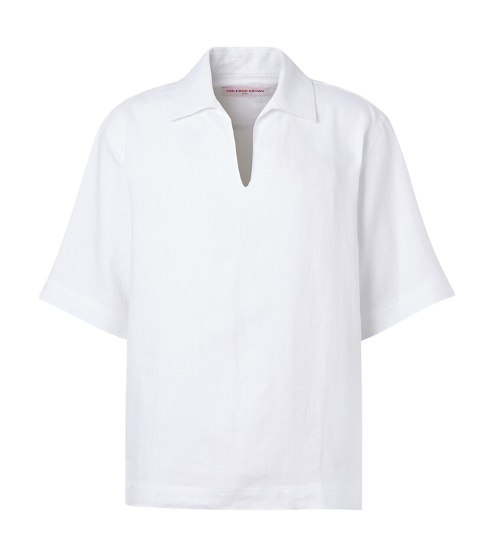 Photo: Orlebar Brown Vincent linen shirt
