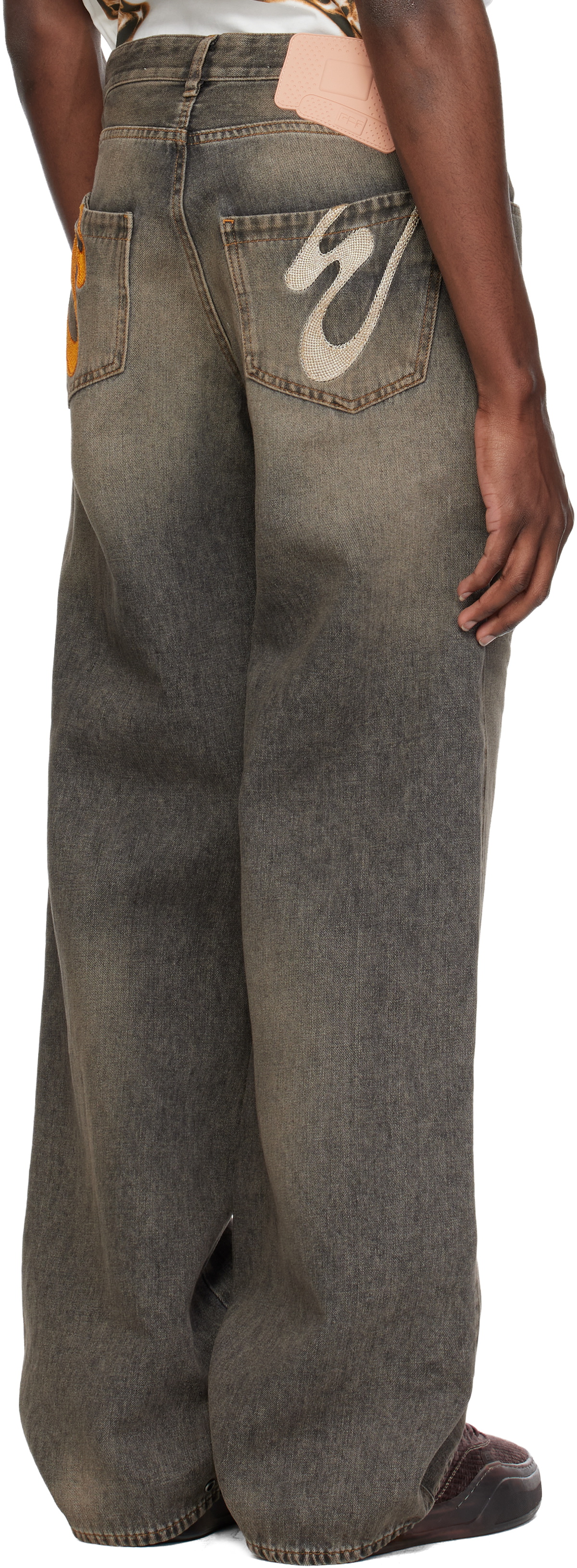 PDF Gray 'Rich Kid' Jeans