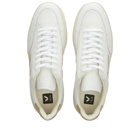 Veja Men's V-12 Leather Sneakers in Extra White/Dune