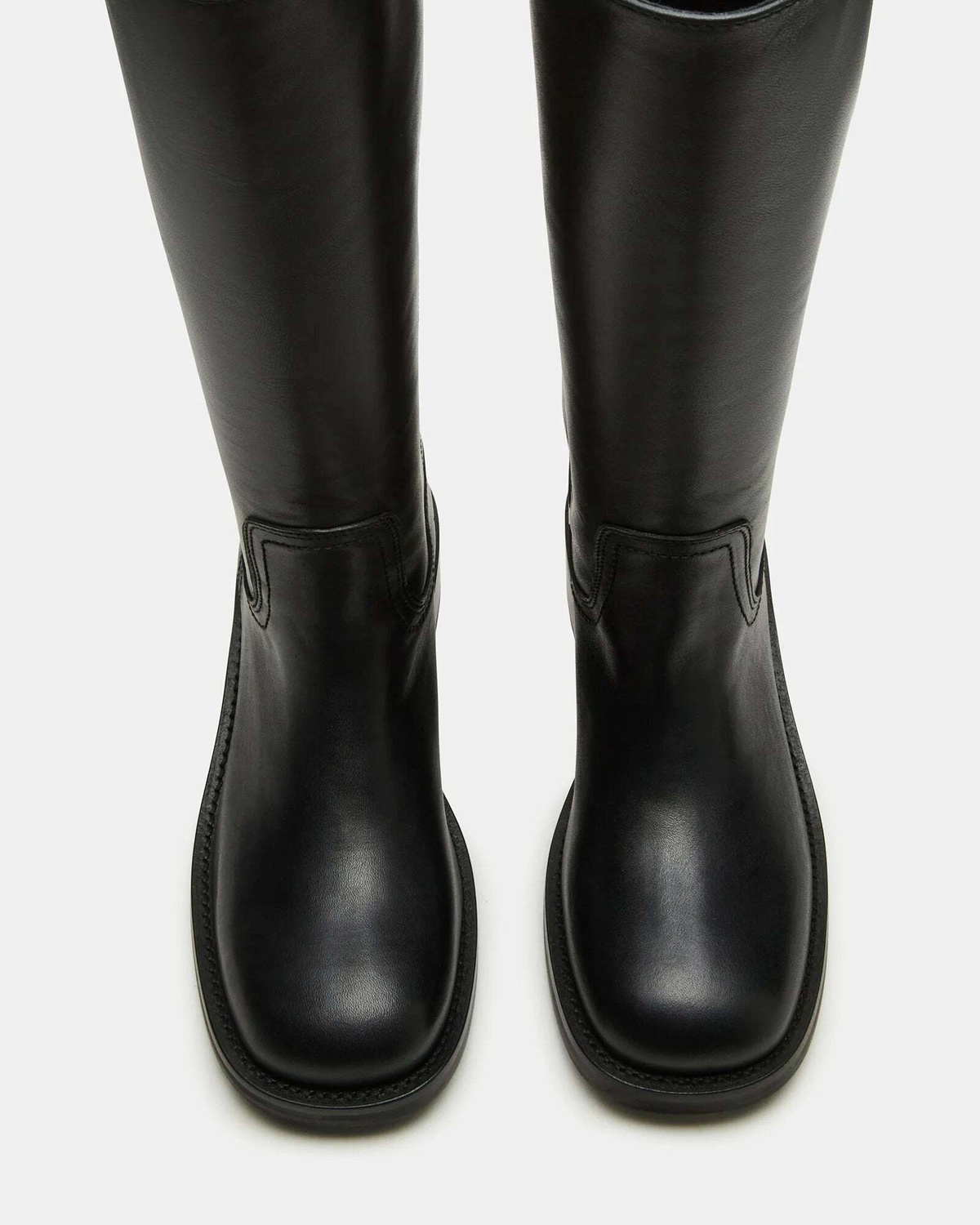 Steve Madden Riggss-W Wide Calf Boots in Black