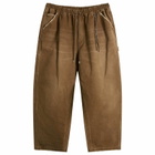 MASTERMIND WORLD Men's Wide Fit Duck Painter Pants in Dark Brown