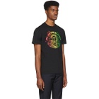 Stella McCartney Black and Multicolor We Are The Weather Sun T-Shirt